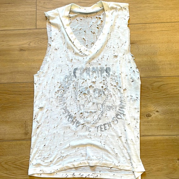 Tops - Super vintage and distressed cramps original tour shirt. Size S/M